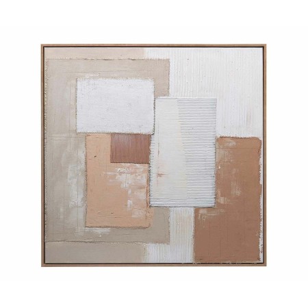 Cuadro Alexandra House Living Provence Multicolor Abstracto 80 x 1 x 80 cm