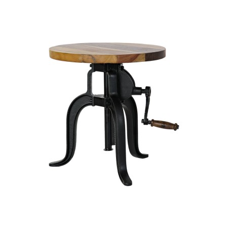 Table d'appoint DKD Home Decor Noir Bois Métal (45 x 45 x 42 cm)