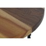 Table d'appoint DKD Home Decor Noir Bois Métal (45 x 45 x 42 cm)