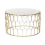 Table d'appoint DKD Home Decor Marbre Fer (87 x 87 x 51.5 cm)