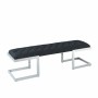 Banquette DKD Home Decor  Noir Polyester Acier (140 x 40 x 40 cm)