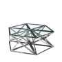 Table d'appoint DKD Home Decor Verre Acier (6 pcs) (137.5 x 120.5 x 45.4 cm)