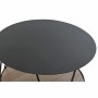 Table d'appoint DKD Home Decor Marron Noir Bois Métal (65 x 65 x 39 cm)