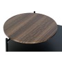 Table d'appoint DKD Home Decor Marron Noir Bois Métal (70.5 x 66.5 x 50 cm)
