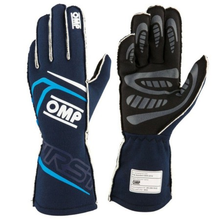 Gants de karting OMP OMPIB0-0776-A01-244-L Blue marine L FIA 8856-2018