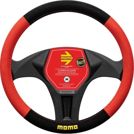 Funda para Volante Momo MOMLSWC0EAMRB Ø 38-39 cm