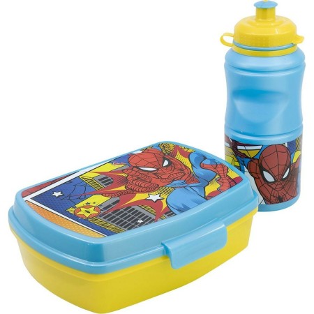 Set de Fiambrera y Bidón Spider-Man CZ11279 380 ml 17 cm Plástico