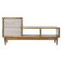 Meubles de télévision DKD Home Decor Crème Métal Acacia (125 x 41 x 62 cm)
