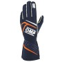 Gants OMP Orange L FIA 8856-2018 Blue marine