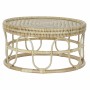 Table d'appoint DKD Home Decor Bambou Rotin (70 x 70 x 36 cm)