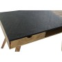 Bureau DKD Home Decor Marron Noir Acacia (120 x 60.5 x 76 cm)