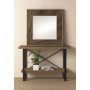 Espejo Colgante Alexandra House Living Natural 89 x 89 x 4 cm