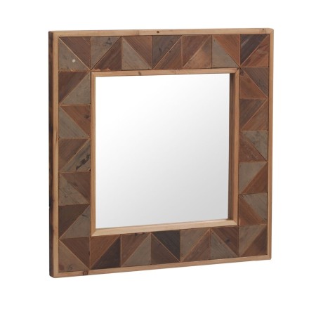 Miroir suspendu Alexandra House Living Naturel 77 x 77 x 4 cm