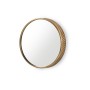 Miroir suspendu Alexandra House Living Doré 50 x 50 x 8 cm