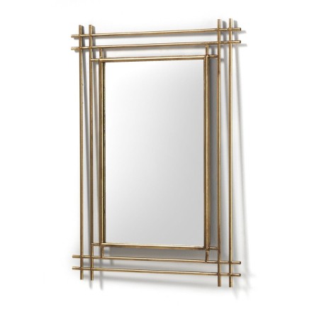 Espejo Colgante Alexandra House Living Dorado 63 x 83 x 2 cm