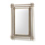 Miroir suspendu Alexandra House Living Doré 63 x 83 x 2 cm