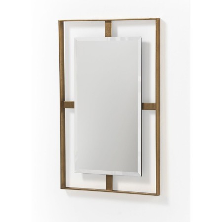 Miroir suspendu Alexandra House Living Doré 51 x 78 x 3 cm