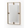 Espejo Colgante Alexandra House Living Dorado 51 x 78 x 3 cm
