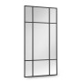 Espejo Colgante Alexandra House Living Negro 200 x 100 x 3 cm