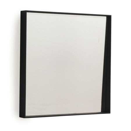 Espejo Colgante Alexandra House Living Negro 40 x 40 x 5 cm