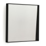 Espejo Colgante Alexandra House Living Negro 50 x 50 x 5 cm