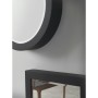 Espejo Colgante Alexandra House Living Negro 49 x 49 x 5 cm