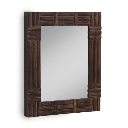 Miroir suspendu Alexandra House Living Marron 57 x 70 x 6 cm