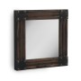 Miroir suspendu Alexandra House Living Marron 57 x 57 x 6 cm