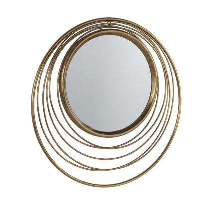 Miroir suspendu Alexandra House Living Doré 73 x 73 x 2 cm