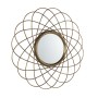 Espejo Colgante Alexandra House Living Dorado 90 x 90 x 3 cm