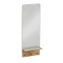 Espejo Colgante Alexandra House Living Natural 35 x 95 x 11 cm Perchero