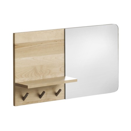 Espejo Colgante Alexandra House Living Natural 35 x 65 x 11 cm Perchero