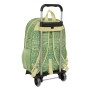 Mochila Escolar con Ruedas Mufasa Verde Beige 33 x 42 x 14 cm