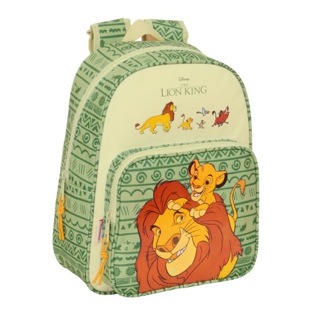 Cartable Mufasa Vert Beige 27 x 33 x 10 cm