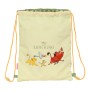 Bolsa Mochila con Cuerdas Mufasa Verde Beige 26 x 34 x 1 cm