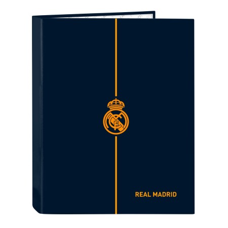 Carpeta de anillas Real Madrid C.F. 2nd Kit 24/25 Azul marino A4 26.5 x 33 x 4 cm