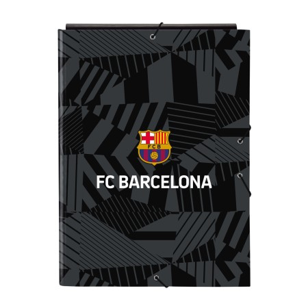 Carpeta de anillas F.C. Barcelona Black Negro A4 26 x 33.5 x 2.5 cm