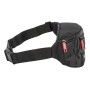 Sac banane F.C. Barcelona Black Noir Sportif 23 x 12 x 9 cm