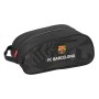 Zapatillero de Viaje F.C. Barcelona Black Negro 34 x 15 x 18 cm