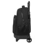 Mochila Escolar con Ruedas F.C. Barcelona Black Negro 33 x 45 x 22 cm