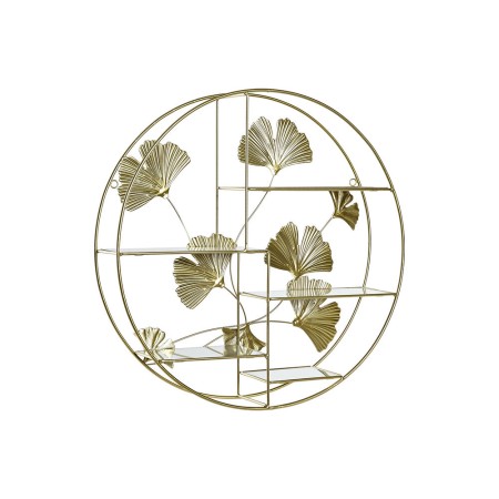 Étagère DKD Home Decor S3023148 Miroir Métal (55 x 12 x 55 cm)