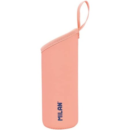 Funda isotérmica para botella Milan Serie 1918 Rosa 591 ml Neopreno