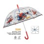 Parapluie Spider-Man Perletti Transparent Fibre de Verre 74 cm Enfant