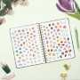 Agenda Finocam Moniquilla A5 15,5 x 21,2 cm 2025 Floral