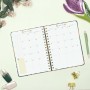 Agenda Finocam Moniquilla A5 15,5 x 21,2 cm 2025 Floral