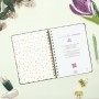 Agenda Finocam Moniquilla A5 15,5 x 21,2 cm 2025 Floral