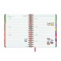 Agenda Finocam Talkual quarto 15,5 x 21,7 cm 2025 Fleurs