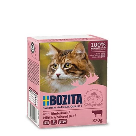 Aliments pour chat Bozita 4913 Poulet Veau Viande de bœuf 370 g