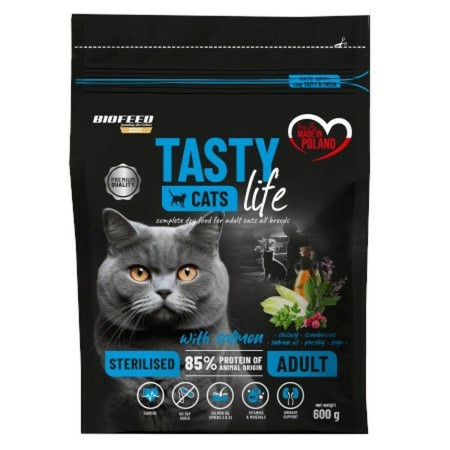 Comida para gato Biofeed Tasty Cats Life Salmón