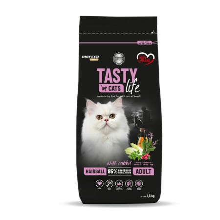 Aliments pour chat Biofeed Tasty Cats Life Lapin 1,5 Kg